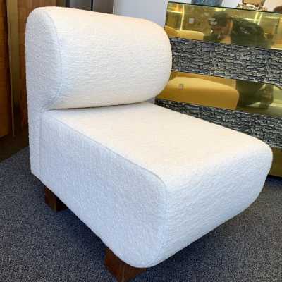 Armchairs armchairs loop pile wood italy 1970