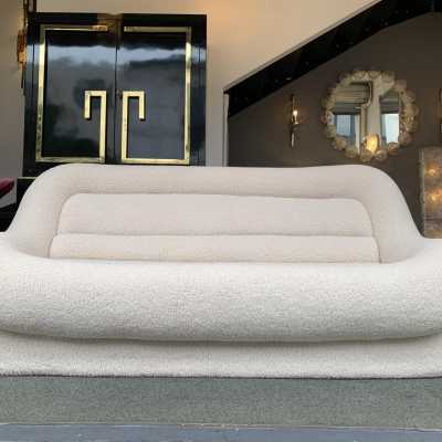 nuava 1P sofa emilio guarnacci curly fabrics italy 1970