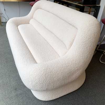 nuava 1P sofa emilio guarnacci curly fabrics italy 1970