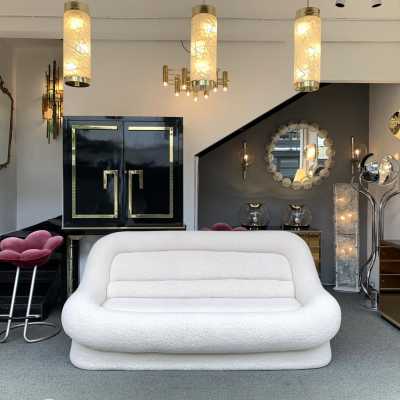 nuava 1P sofa emilio guarnacci curly fabrics italy 1970