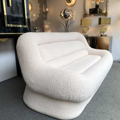 nuava 1P sofa emilio guarnacci curly fabrics italy 1970