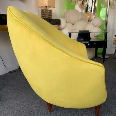 pair armchairs federico munari italy 1950 1960