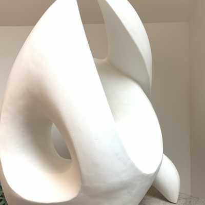 Abstract sculpture by Dragoljub Milosevic