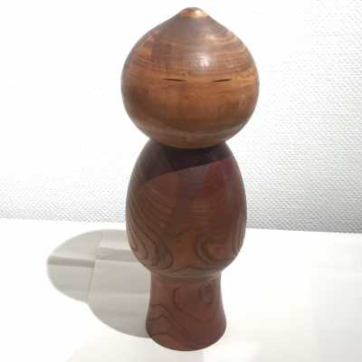 Signed sosaku kokeshi dolls