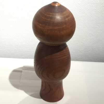 Signed sosaku kokeshi dolls