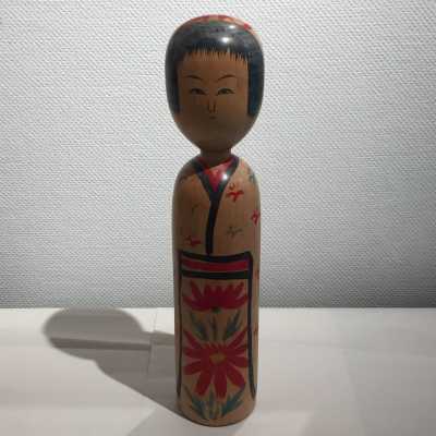Large kokeshi doll from Kijiyama - Japan
