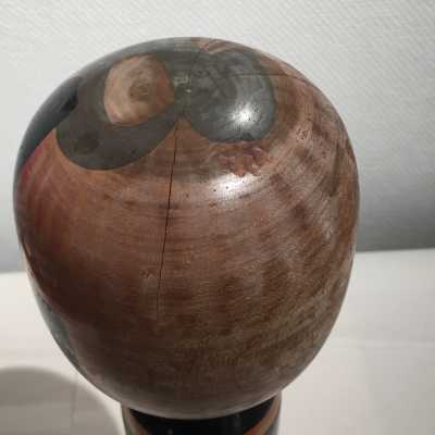 Large kokeshi signed by Hiro Yamatake - Japan