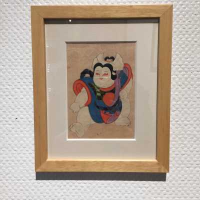 Original prints of goshoningyo (imperial dolls) - Japan