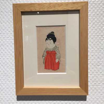 Original prints of goshoningyo (imperial dolls) - Japan
