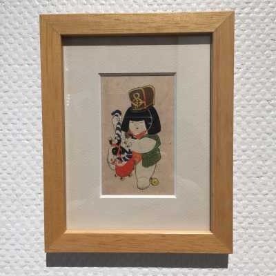 Original prints of goshoningyo (imperial dolls) - Japan