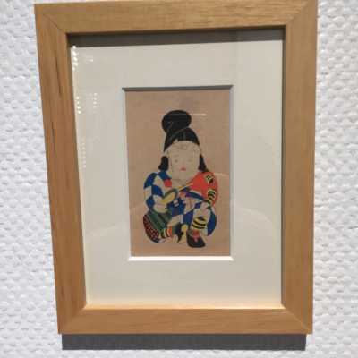 Original prints of goshoningyo (imperial dolls) - Japan