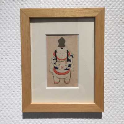 Original prints of goshoningyo (imperial dolls) - Japan