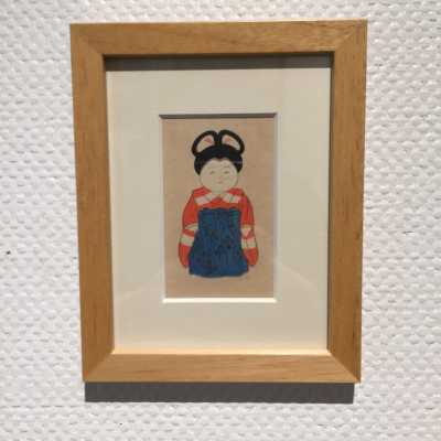 Original prints of goshoningyo (imperial dolls) - Japan