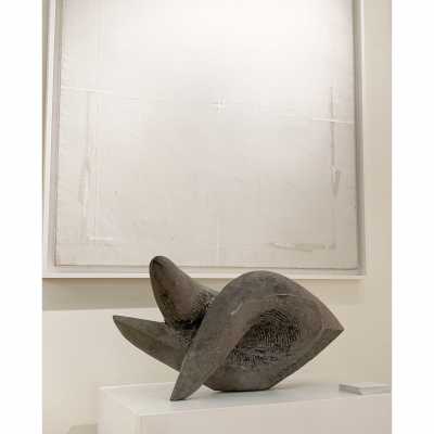 abstract sculpture by Dragoljub Milosevic circa 1970