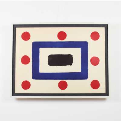 Bram Bogart lithograph
