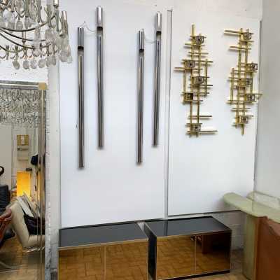 sideboards sideboards brass mirror renato zevi italy 1970