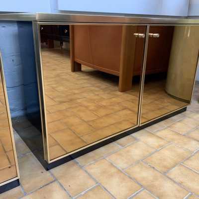 sideboards sideboards brass mirror renato zevi italy 1970