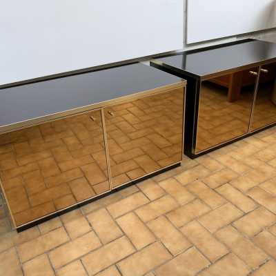 sideboards sideboards brass mirror renato zevi italy 1970