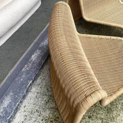 armchairs rattan armchairs tito agnoli italy 1960 1970