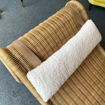 rattan lounge chair tito agnoli italy 1960 1970