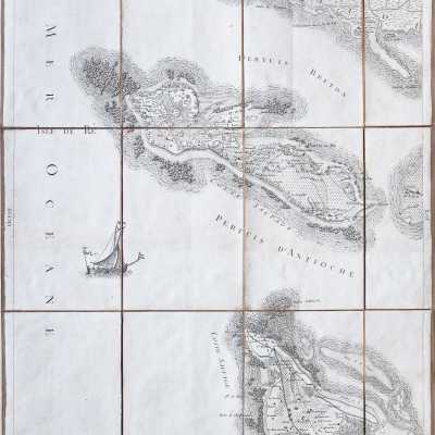 Carte ancienne de l'Ile de ré