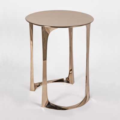 GUERIDON JACK_Jack Side Table_ © Anasthasia Millot_bronze