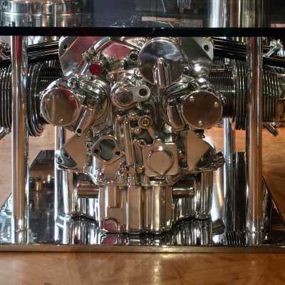 Lycoming engine coffee table