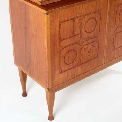 Yngve Ekström Krus Cabinet for AB Westerbergs Mobler Sweden, 1950s