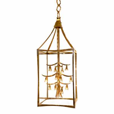 LANTERN BLOSSOM_ Blossom Lantern_ © Anasthasia Millot polished bronze