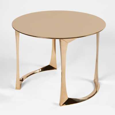 TABLE JACK RONDE_Round Jack Table_ © Anasthasia Millot_bronze polished