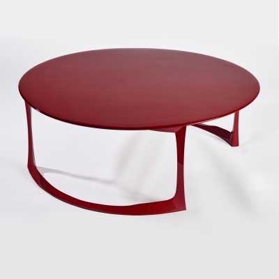 TABLE JACK RONDE_Round Jack Table_ © Anasthasia Millot_bronze rouge