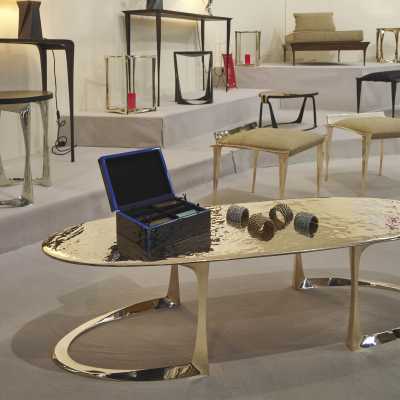 OBLONG JACK TABLE _Oblong Jack Table_ © Anasthasia Millot _ poli texturé