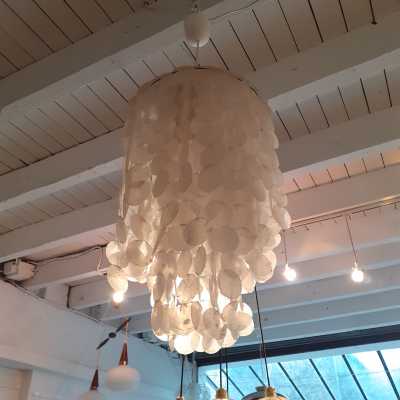 mother of pearl chandelier