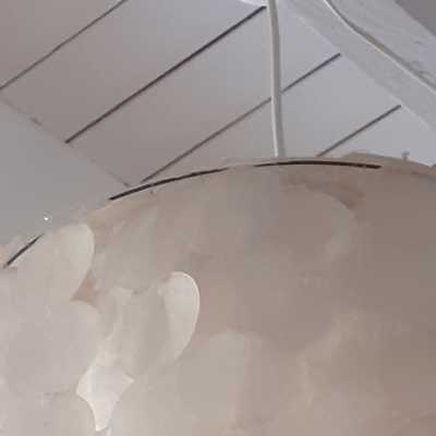 mother of pearl chandelier