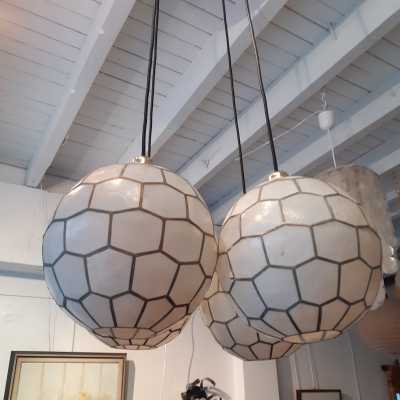 mother of pearl pendant light