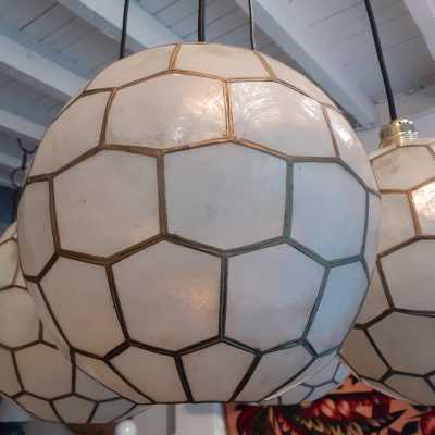 mother of pearl pendant light
