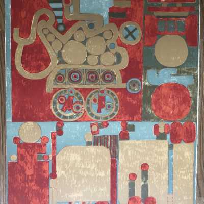 Lithograhie Pierre Courtin