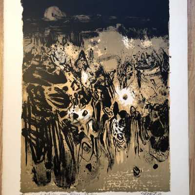 Chu Teh-Chun lithograph