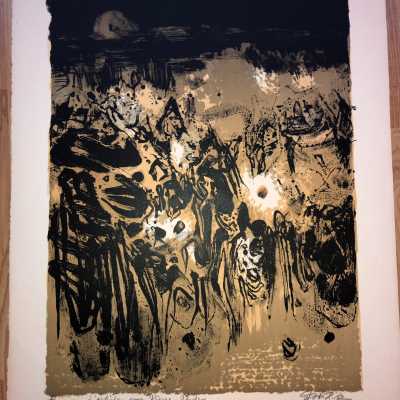 Chu Teh-Chun lithograph
