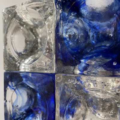 cube wall lights poliarte italy 1970