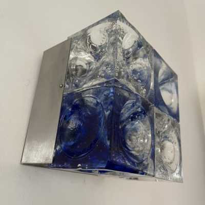 cube wall lights poliarte italy 1970