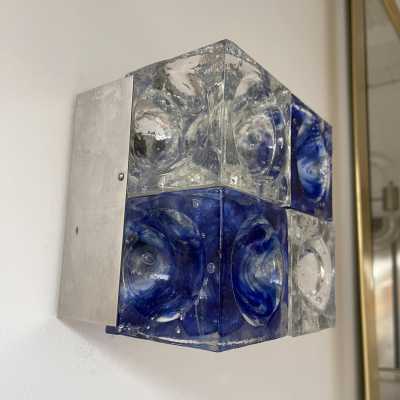 cube wall lights poliarte italy 1970