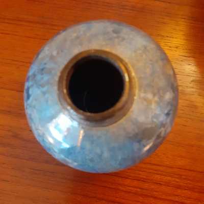 Crystallization ceramic vase