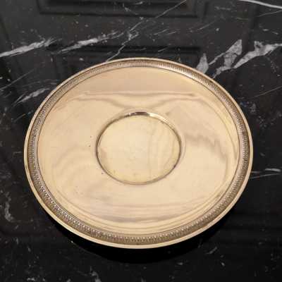 Maison C. Villard Broliquier and Rodet, Vermeil and porcelain coffee cups