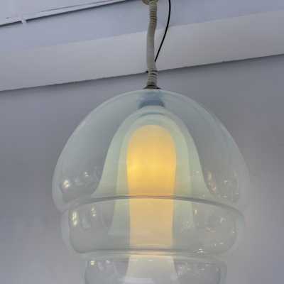 pendant chandelier LS134 murano glass carlo nason mazzega italy 1970