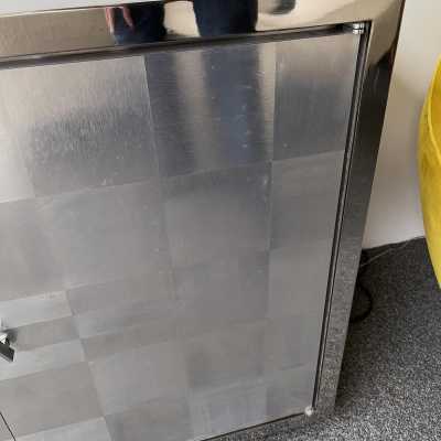 buffet metal chrome inox francoise see france 1970