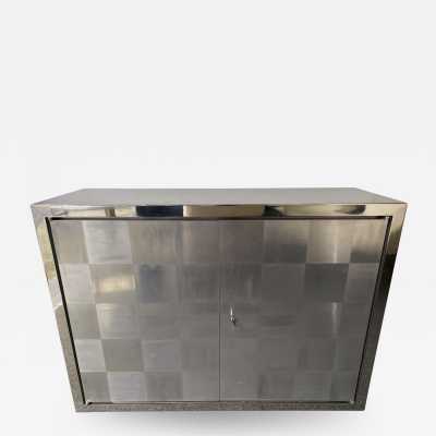 buffet metal chrome inox francoise see france 1970
