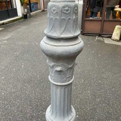 Parisian cast iron floor lamp