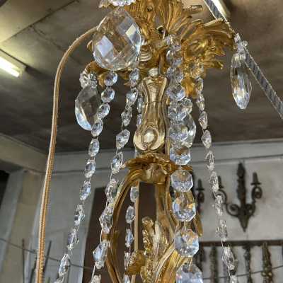 LXV chandelier details