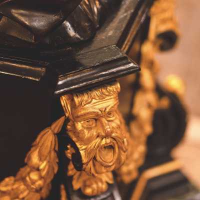 Pair of Nubians, detail